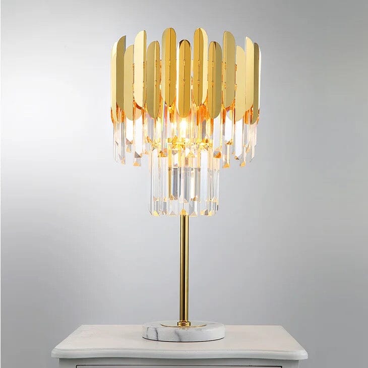 Elyra | Crystal Floor & Table Lamp