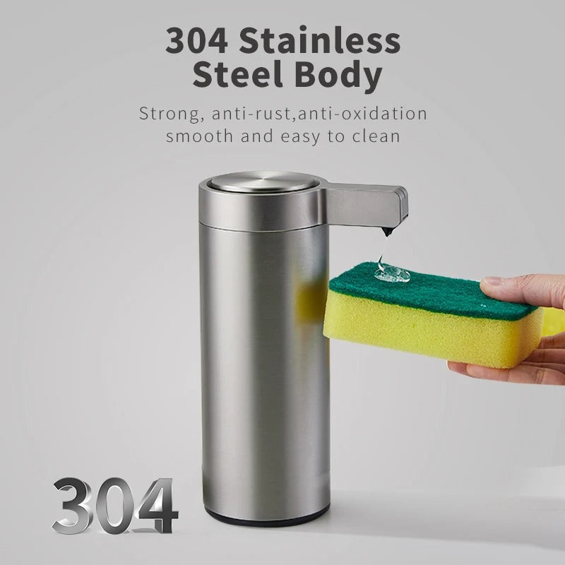 LuminaSteel | Stainless Hands Free Touchless Soap Dispenser