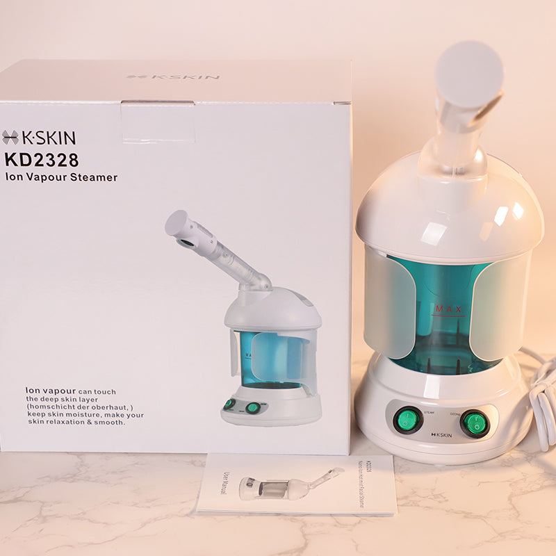 AureaGlow Pro Nano Ionic Facial Steamer With 360 Degree Arm