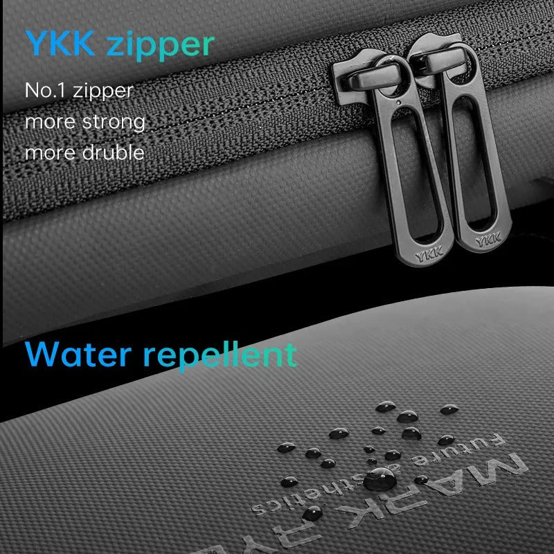 AeroLane vékony laptop hátizsák fekete szürke kemény tok