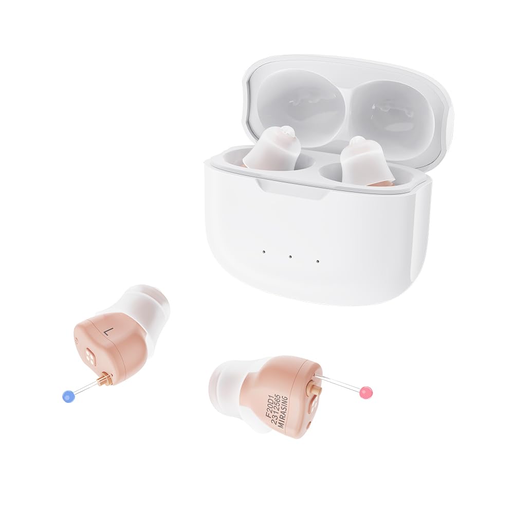 AuralNova 16-Channel Rechargeable Discreet Hearing Aids
