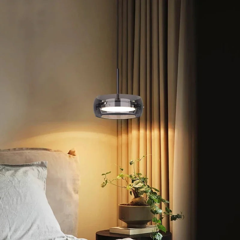 Vellin | Clear Glass Pendant Light