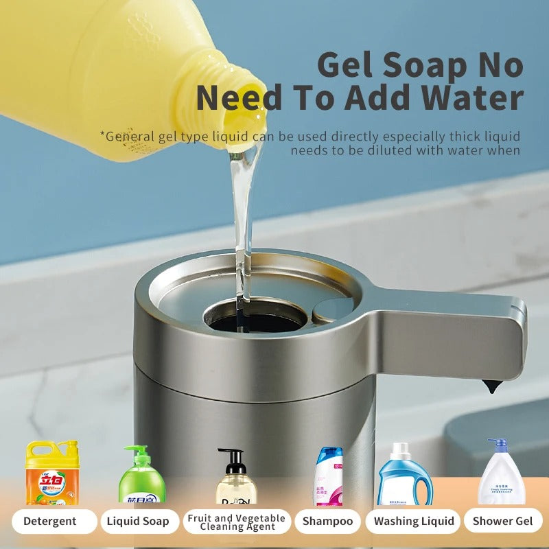 LuminaSteel | Stainless Hands Free Touchless Soap Dispenser