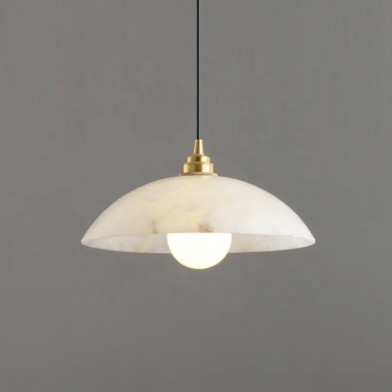 Elara | Alabaster- og marmorhengende lamper