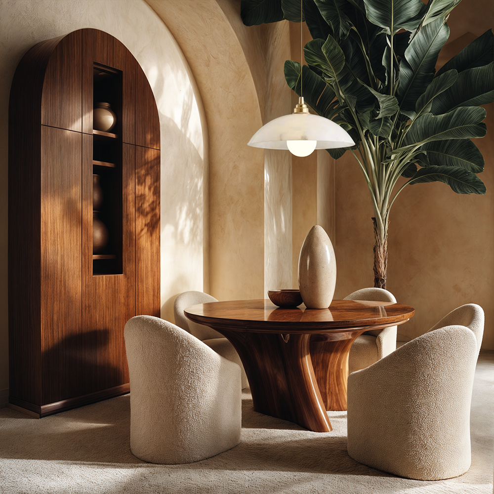 Elara | Alabaster & Marble Hanging Lamps