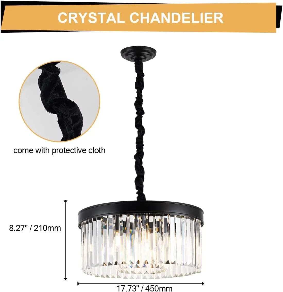 Colgante de Cristal Liora