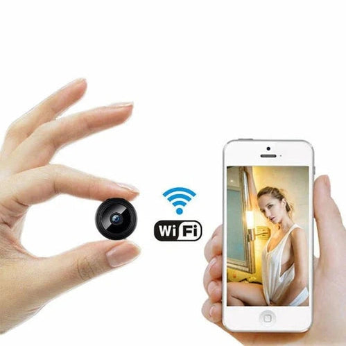 NovaGuard Mini 1080P WiFi Natvision Kamera Til Hjemmet