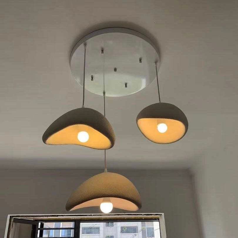 Candelabru Mirella Boho Wasabi cu bază de fier și corp de iluminat