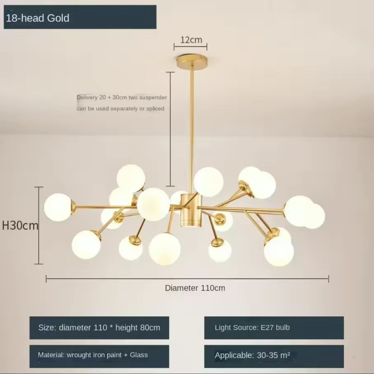 Marlow Bubble Chandelier