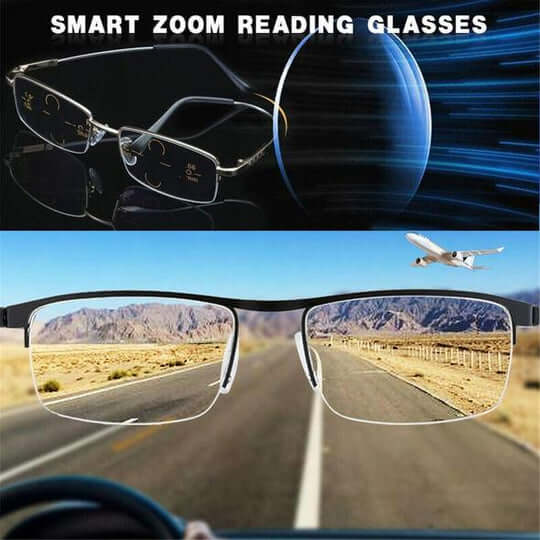 משקפי ראייה פרוגרסיביים גרמניים LumenSmart לנוחות יומיומית
