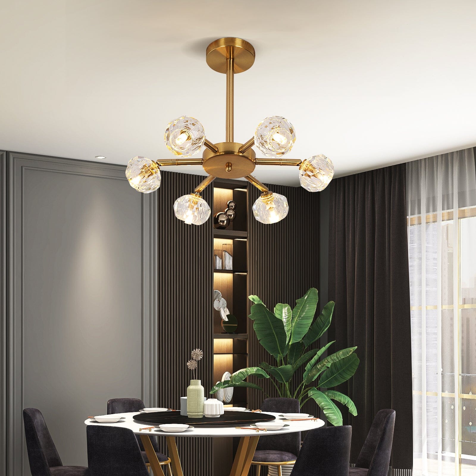Liora | Krystall LED Hengende Lys