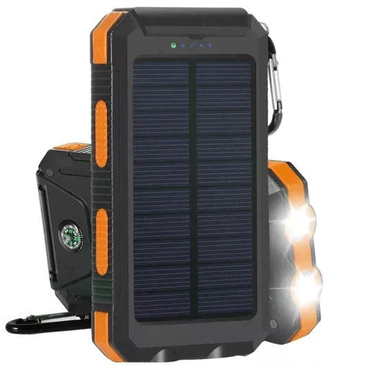 LyraCharge solcelle powerbank 500000mAh IP67 vanntett