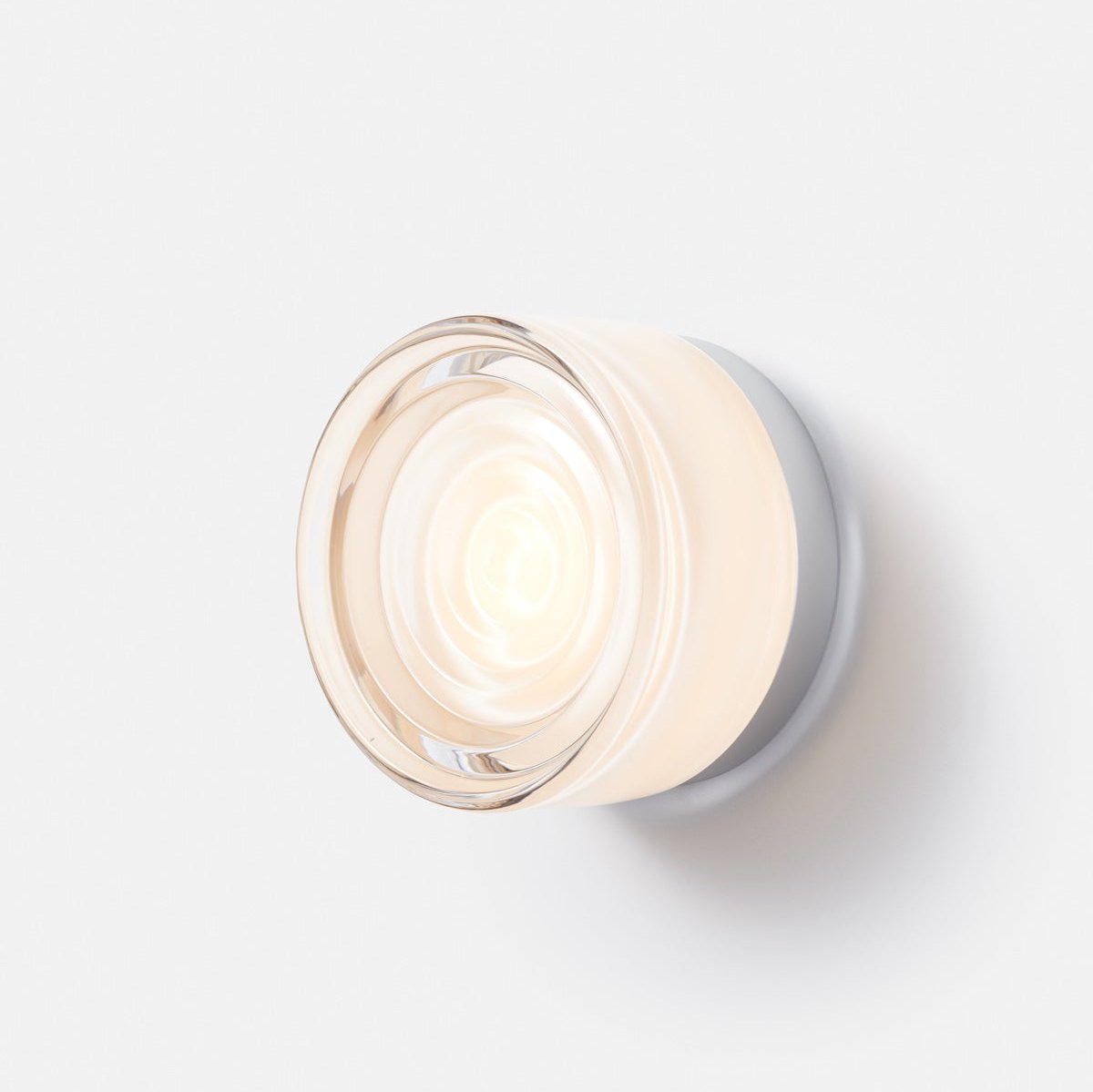 RippleGuard IP65 Tempered Glass Wall Light for Outdoors