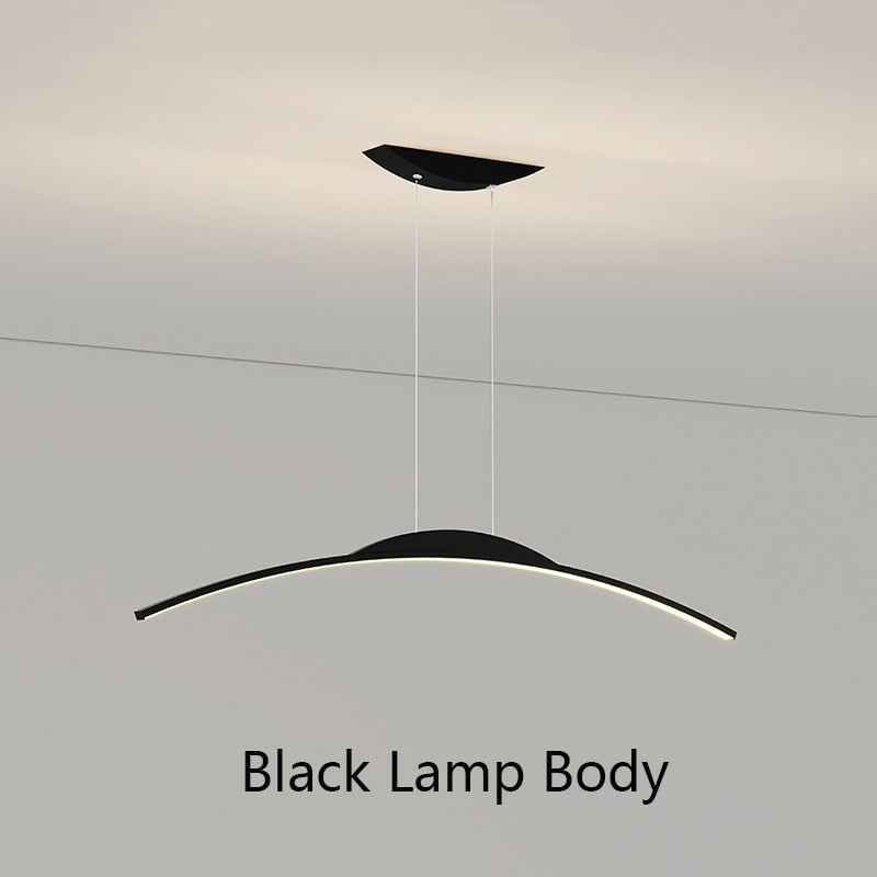 Lustre îlot LED élégant Sereno pour salle à manger | Petprovac