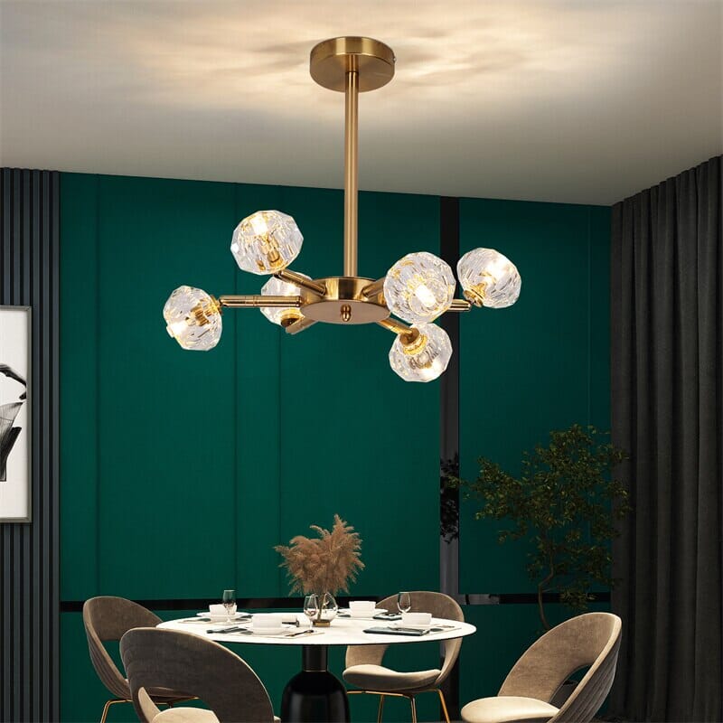 Liora | Suspension LED en cristal