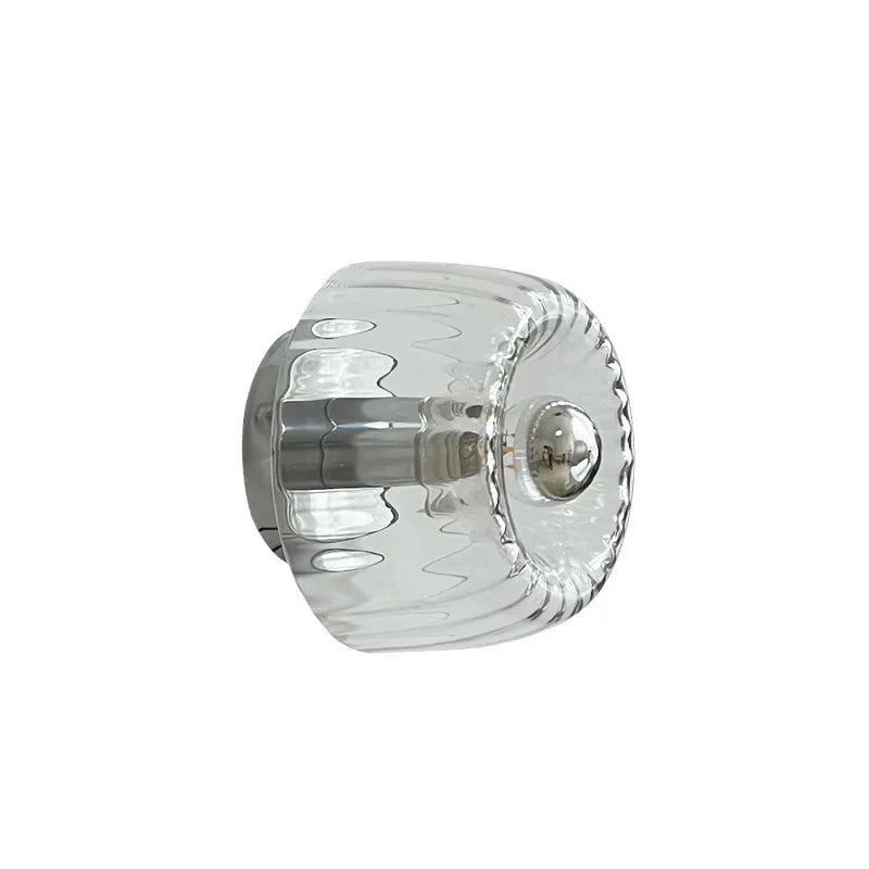 Lyris Nordic glass vegglampe for soverom og gang