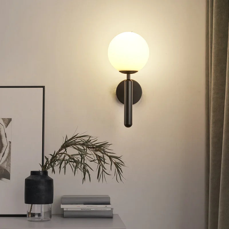 AuraNova fali lámpa modern energiatakarékos hálószobai lámpa