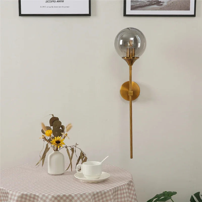 LumaNest Nordic LED Wall Lamp With Long Arm Bedside Light