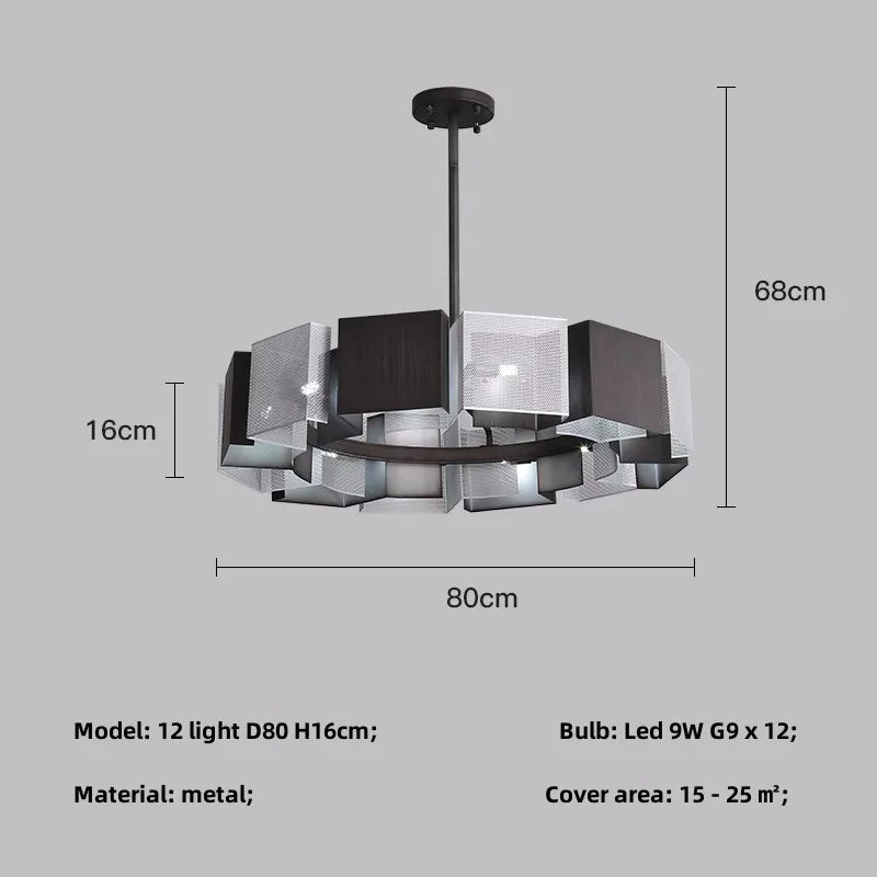 Mariselle | Retro Chandelier