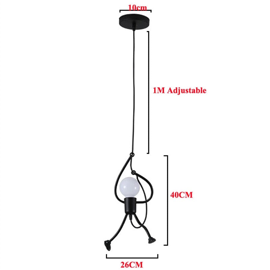 Meriko | Hanging Figure Pendant
