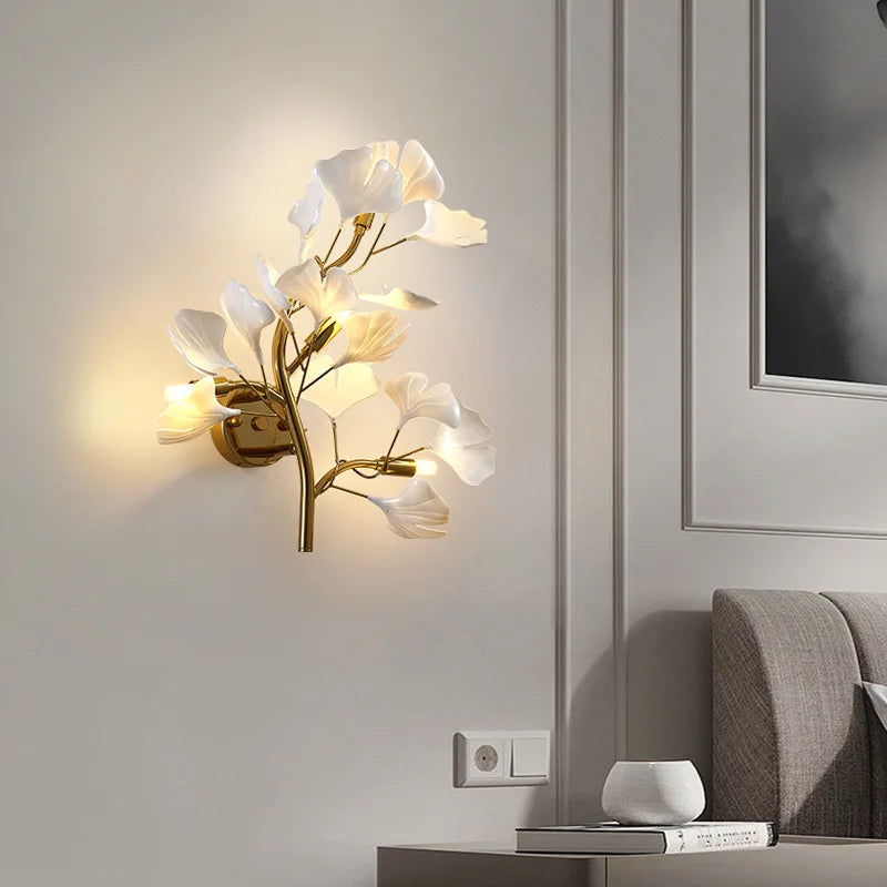 Marisol | Jasmine Leaf Wall Sconce