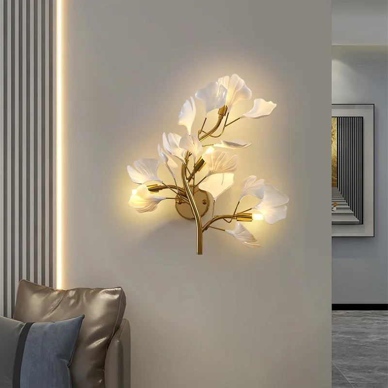 Marisol | Jasmine Leaf Wall Sconce