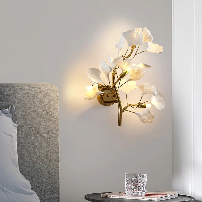 Marisol | Jasmine Leaf Wall Sconce