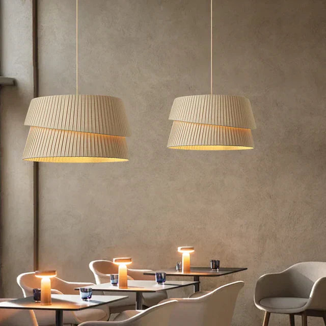 Hana Japandi Fabric Chandelier