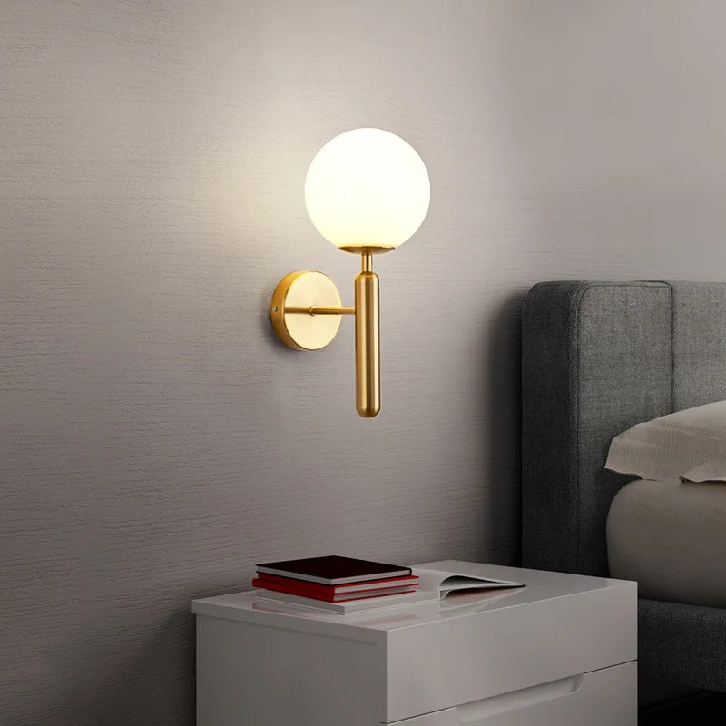 AuraNova fali lámpa modern energiatakarékos hálószobai lámpa