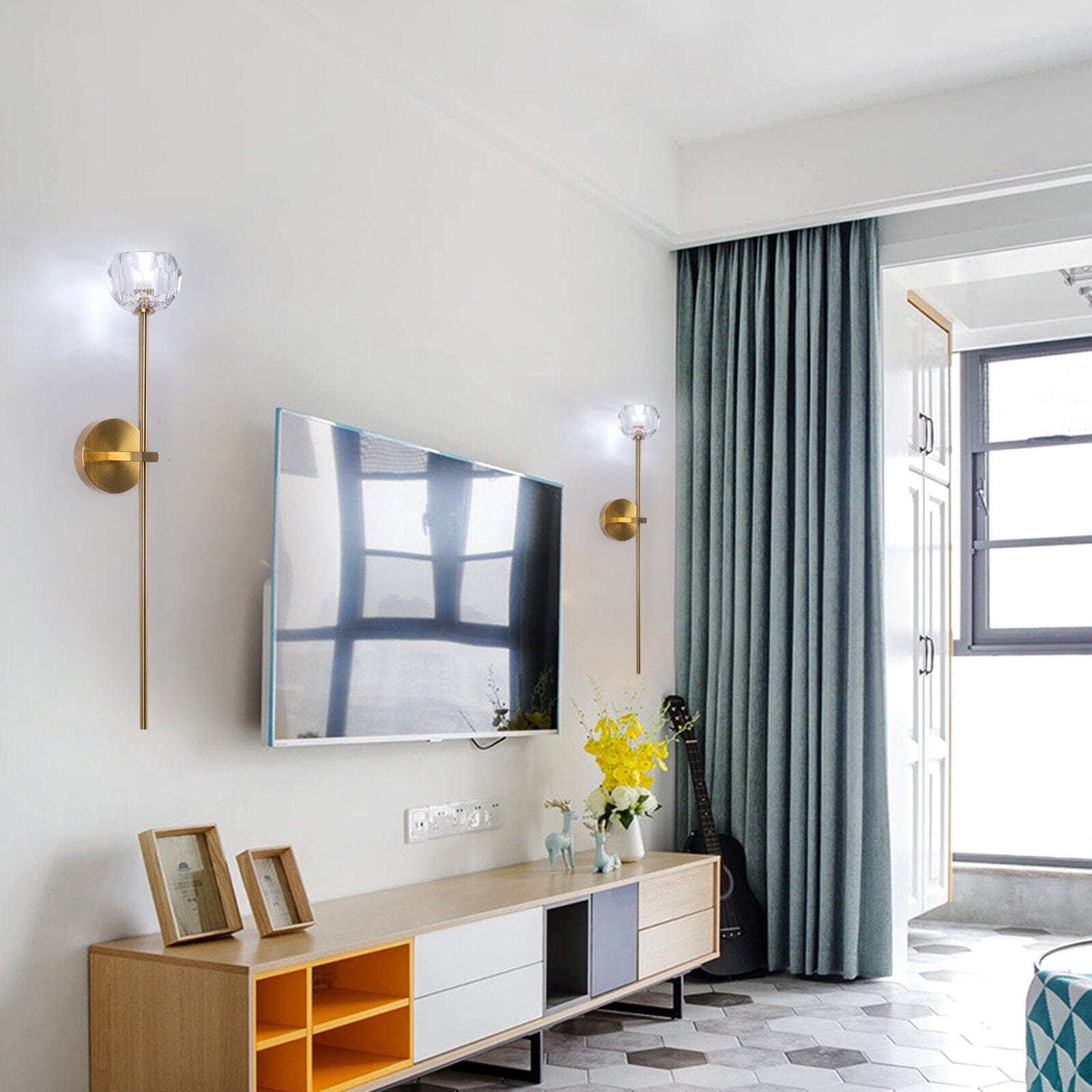 Apliques de pared de cristal Lareine