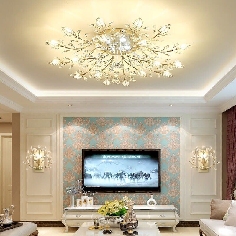 Lunara Floral Wall Chandelier