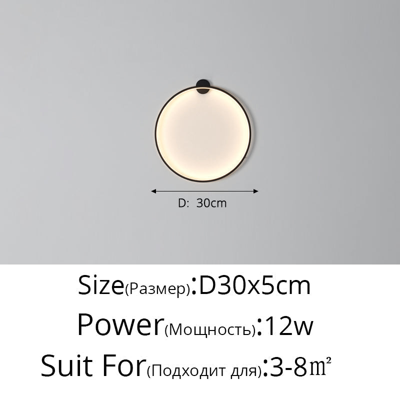 NovaLume justerbar LED vegglampe med lysstyrkekontroll