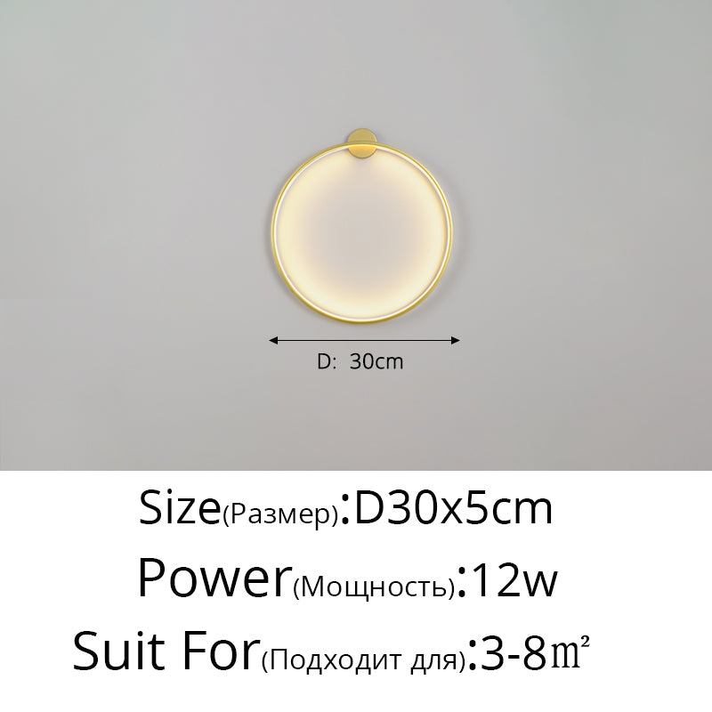 NovaLume justerbar LED vegglampe med lysstyrkekontroll
