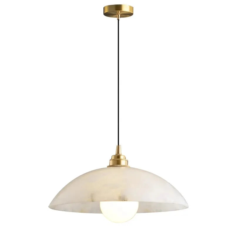 Elara | Alabaster & Marble Hanging Lamps