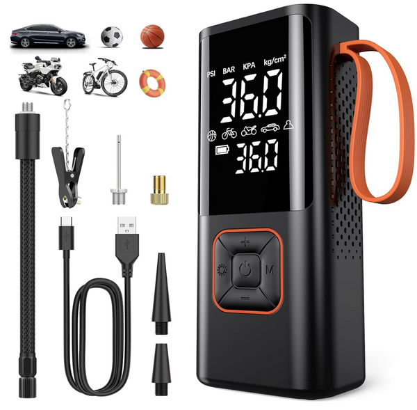 PulseAir Mini Cordless Inflator for Car, Bike, Ball