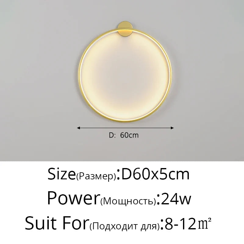 NovaLume justerbar LED vegglampe med lysstyrkekontroll