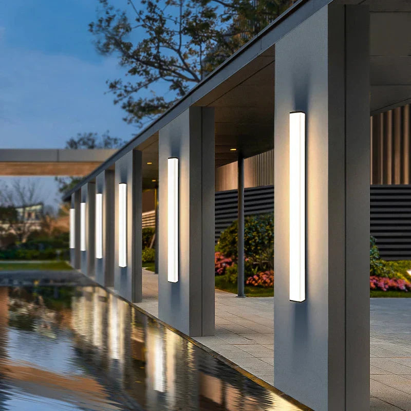 Lámpara de pared LED para exteriores Kensley