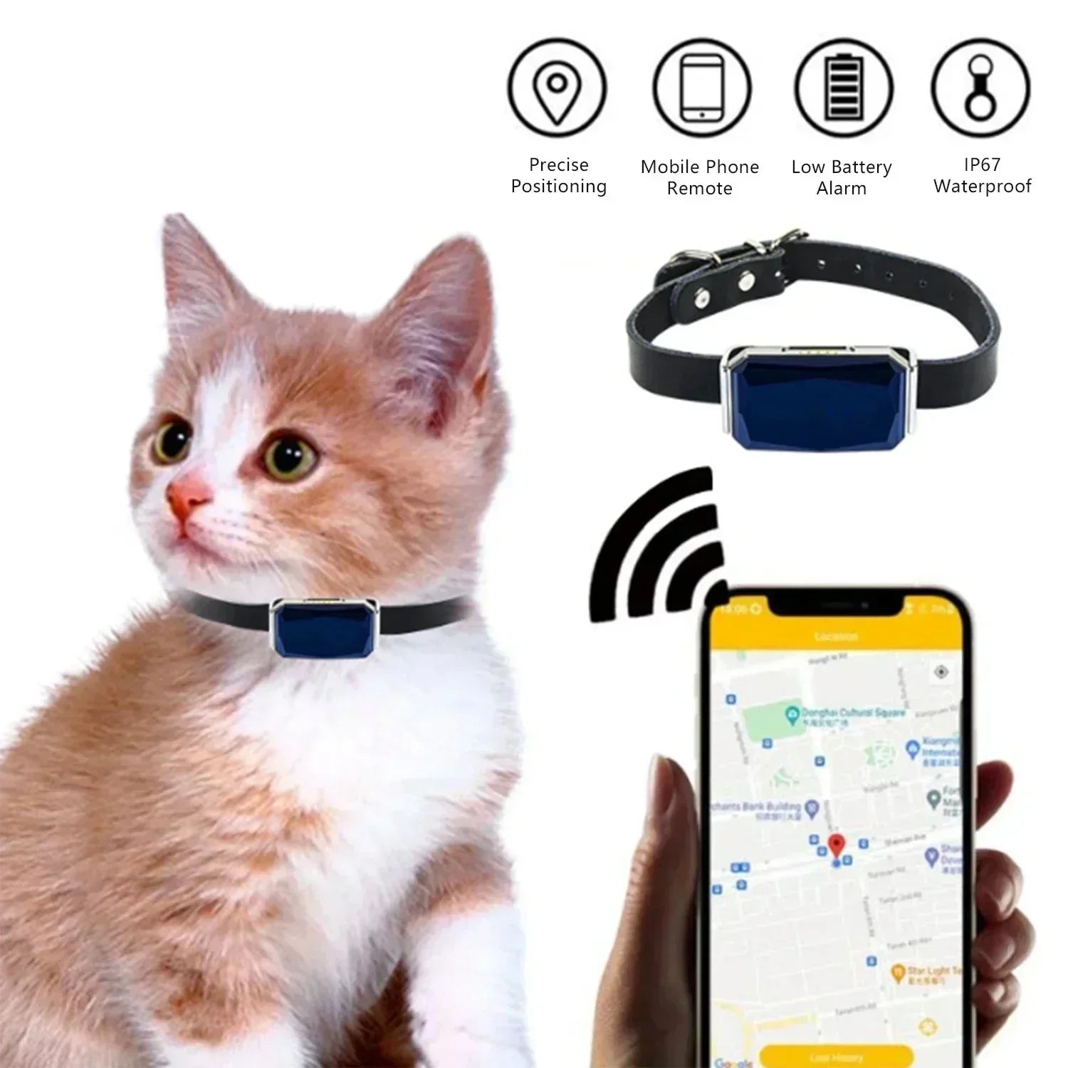 לומהטרייס מיני מעקב GPS למיקום גלובלי בזמן אמת
