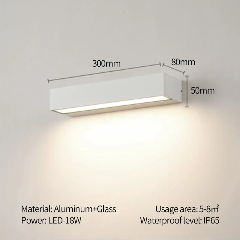 Marin | Vanntett vegglampe