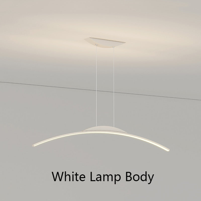 Lustre îlot LED élégant Sereno pour salle à manger | Petprovac