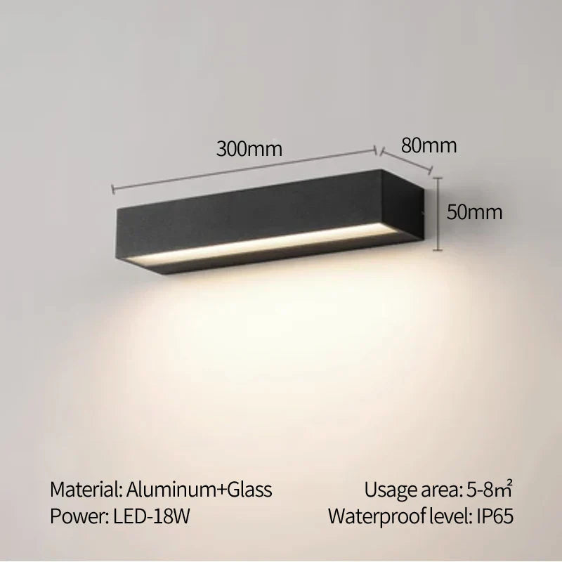 Marin | Vanntett vegglampe