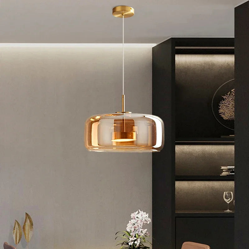 SleekChic – Modern Glass Dome Chandelier