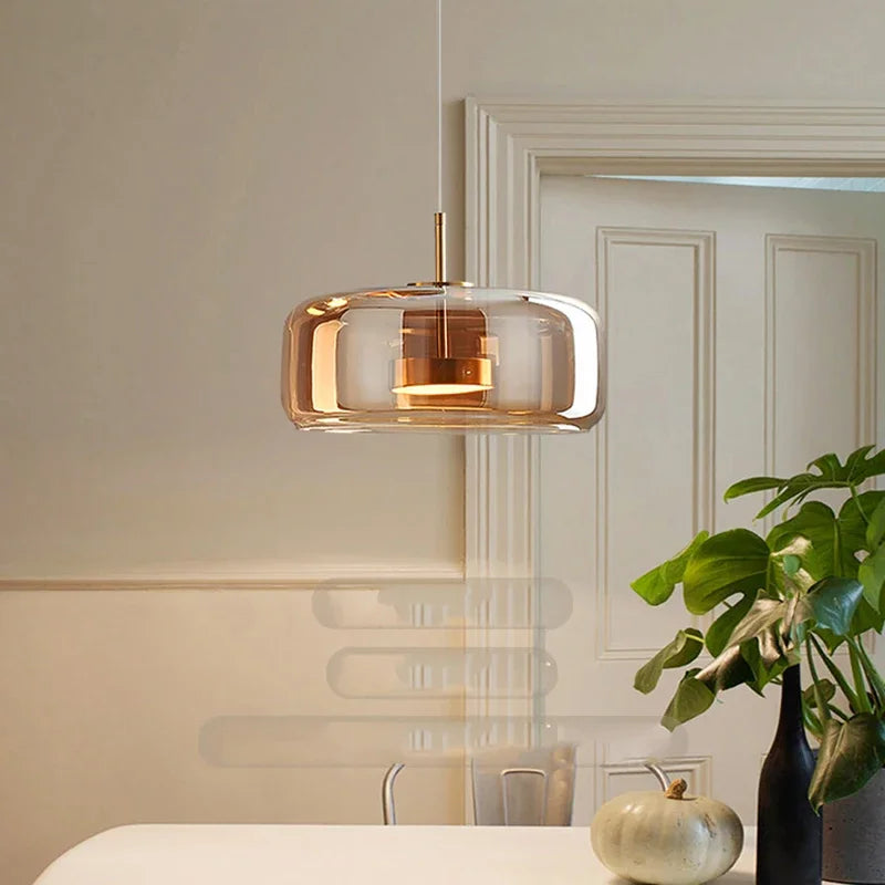 SleekChic – Modern Glass Dome Chandelier