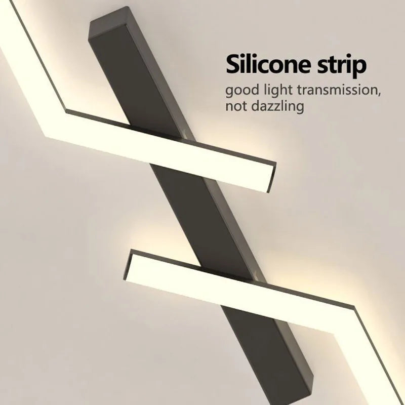 SleekGlow Ceiling Light with Integrated LED Line