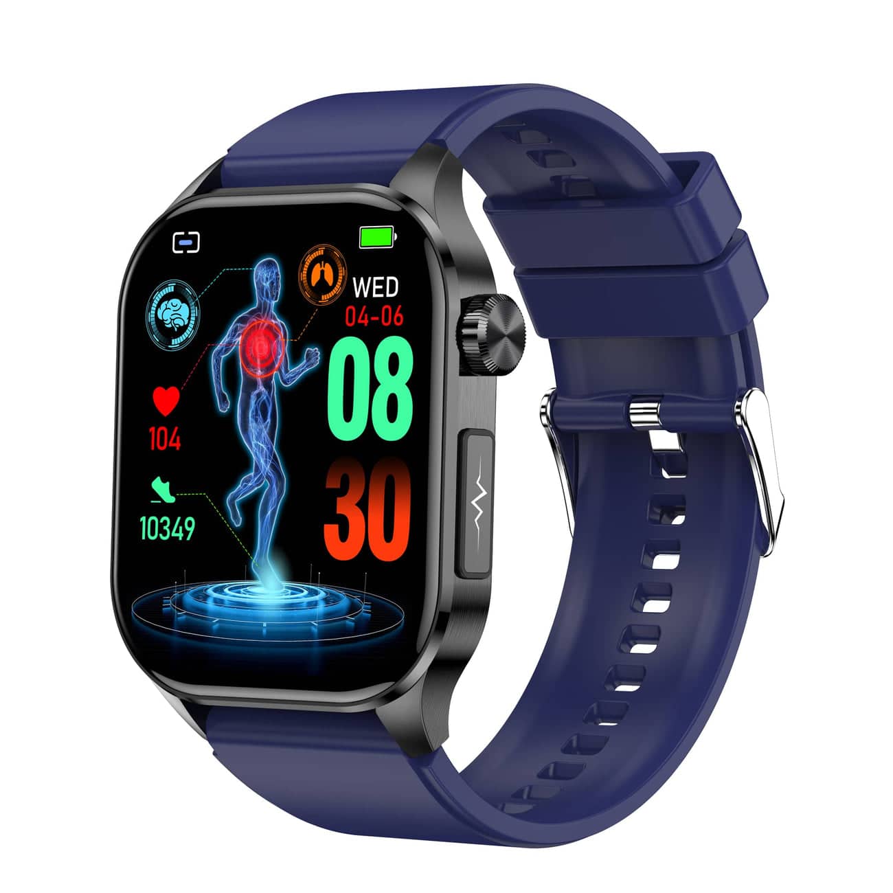 AstraVibe Pro Health Watch With EKG, BP and HR, iOS/Android