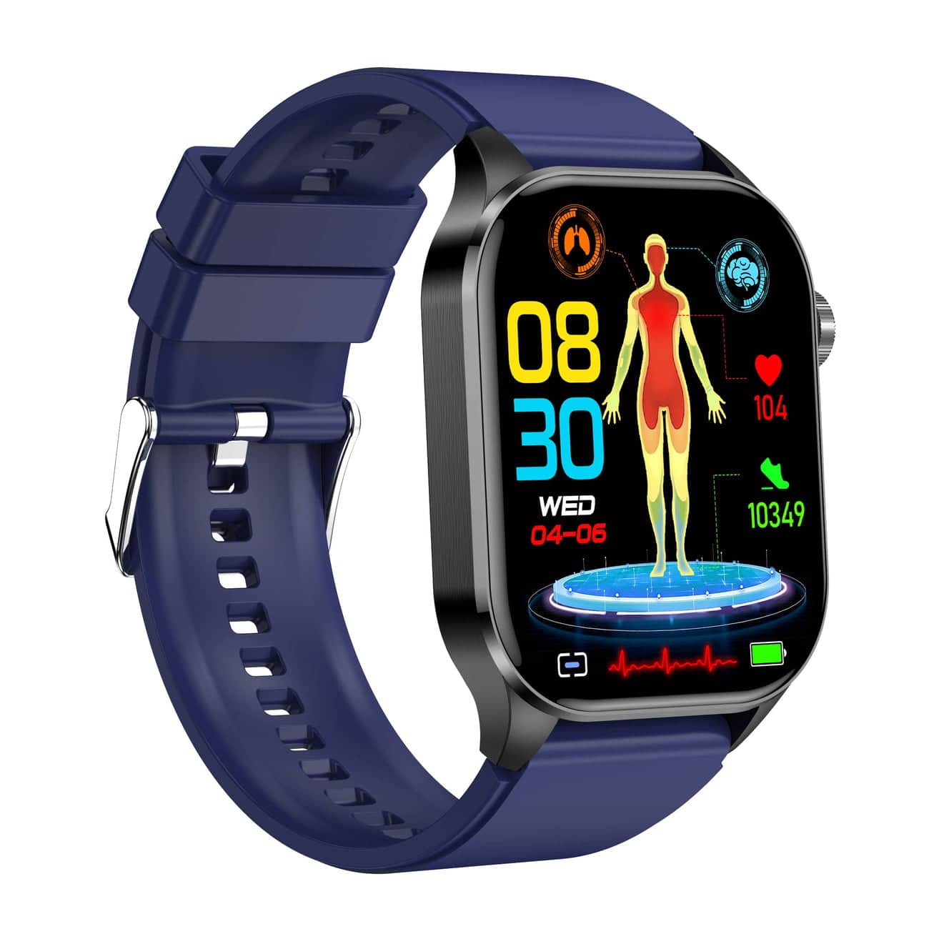 AstraVibe Pro Health Watch With EKG, BP and HR, iOS/Android