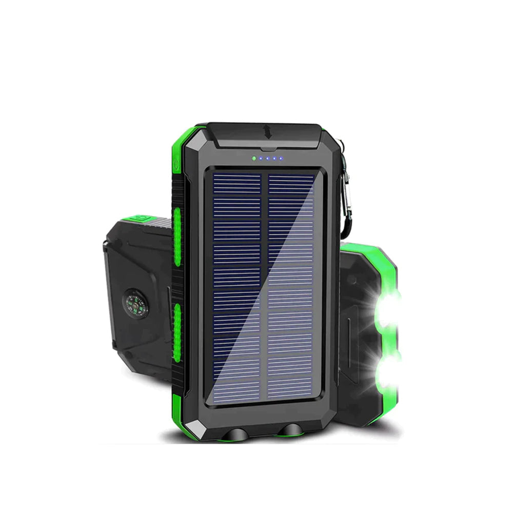 LyraCharge solcelle powerbank 500000mAh IP67 vanntett