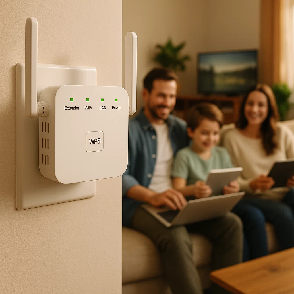 מגבר WiFi FluxWave X5 5G לכיסוי ביתי מהיר בבריטניה