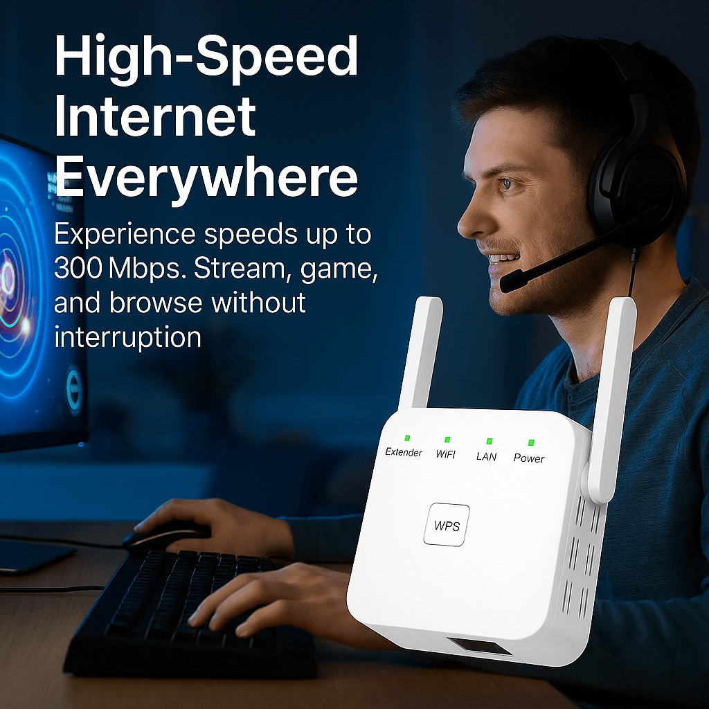 מגבר WiFi FluxWave X5 5G לכיסוי ביתי מהיר בבריטניה