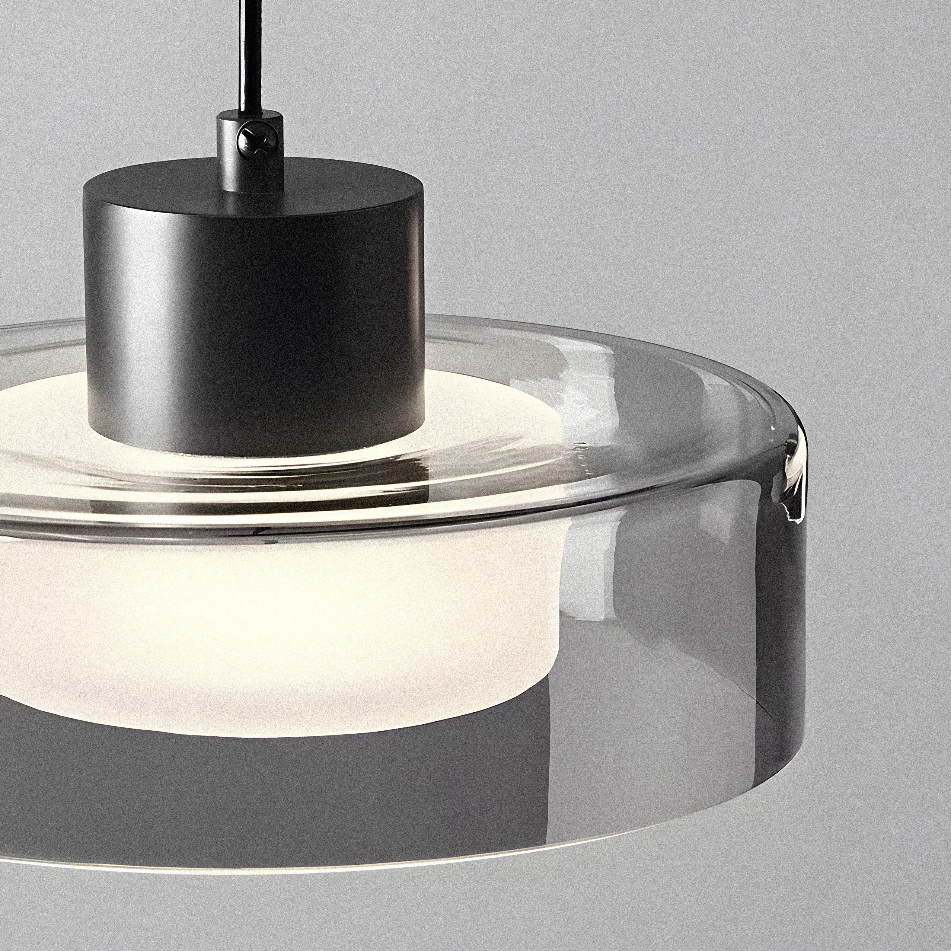 Lirene | Tonet glasspendel lampe